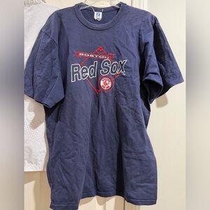 Vintage Boston Red Sox X-Large Embroidered Shirt Made in USA Rare